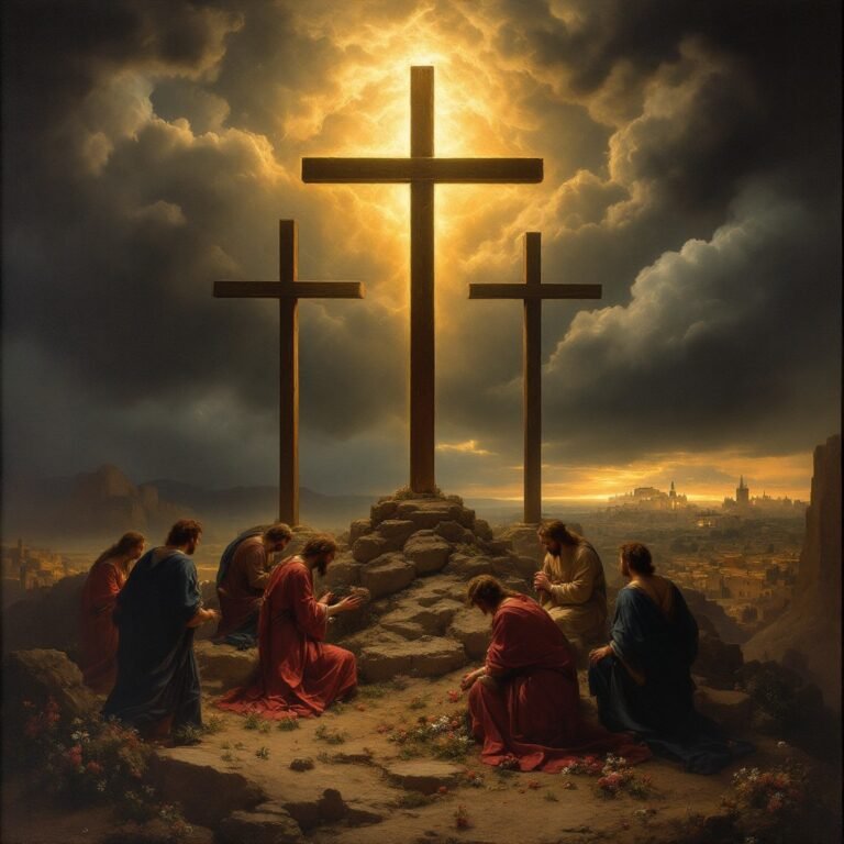 stockcake calvary divine light 2006665 standard